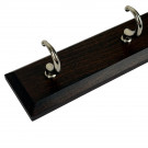 Porte manteau en bois wengé