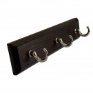 Porte manteau en bois wengé