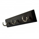 Porte manteau en bois wengé