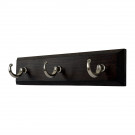 Porte manteau en bois wengé