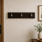 Porte manteau en bois wengé