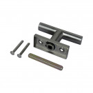 Bouton de fenêtre crémone ZOE zamak nickel mat
