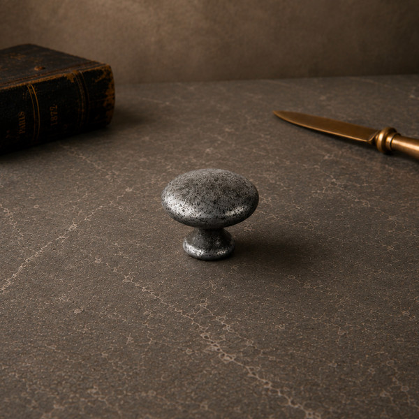 Bouton de meuble ANTIQUAIRE, Zamak fer antique| Rustique