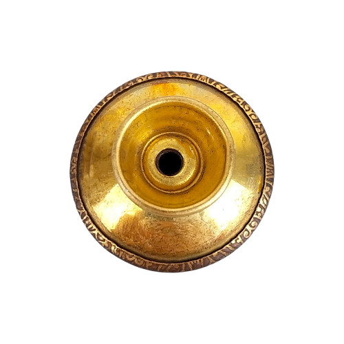 Bouton de meuble ALADIN, métal doré | Levantin