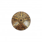 Bouton de meuble ALADIN, métal doré | Levantin