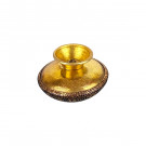 Bouton de meuble ALADIN, métal doré | Levantin