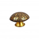 Bouton de meuble ALADIN, métal doré | Levantin