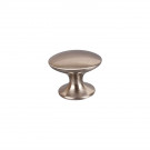 Bouton de meuble ROND, Zamak nickel mat 30 mm | Contemporain