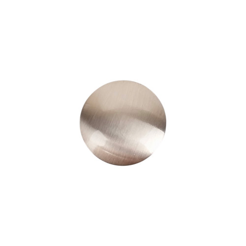 Bouton de meuble ROND, Zamak nickel mat 30 mm | Contemporain