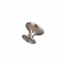 Bouton de meuble ROND, Zamak nickel mat 30 mm | Contemporain