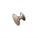 Bouton de meuble ROND, Zamak nickel mat 30 mm | Contemporain