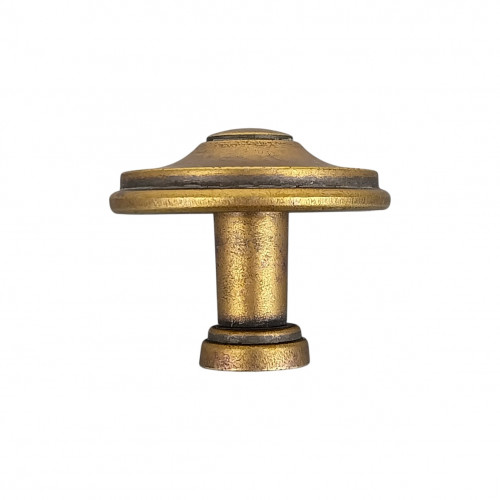 Bouton de meuble LYONNAIS, Zamak patiné | Rustique