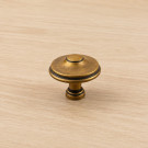 Bouton de meuble LYONNAIS, Zamak patiné | Rustique