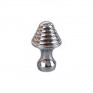 Bouton de meuble LAMPE, Laiton chrome | Vintage
