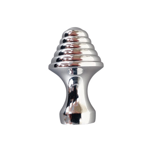 Bouton de meuble LAMPE, Laiton chrome | Vintage