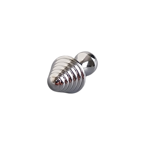 Bouton de meuble LAMPE, Laiton chrome | Vintage