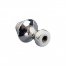 Bouton de meuble LAMPE, Laiton chrome | Vintage