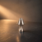 Bouton de meuble LAMPE, Zamak nickel mat | Vintage