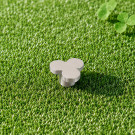 Bouton de meuble TREFLE, Zamak nickel mat | Fantaisie