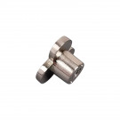 Bouton de meuble TREFLE, Zamak nickel mat | Fantaisie