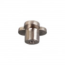 Bouton de meuble TREFLE, Zamak nickel mat | Fantaisie