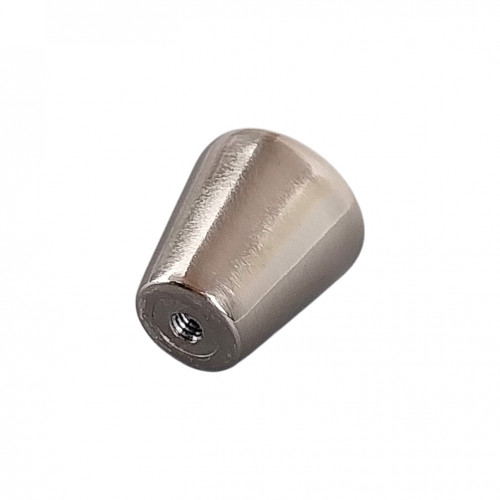 Bouton de meuble MINICONE, Zamak nickel mat | Contemporain