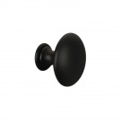 Bouton de meuble CONVEXE, Zamak noir | Contemporain