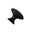 Bouton de meuble CONVEXE, Zamak noir | Contemporain