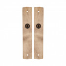 Poignée de porte en bois blanc SCENARIO sans trou