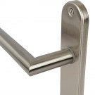 Poignée de porte DOCKER nickel mat