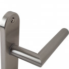 Poignée de porte DOCKER nickel mat