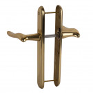 Poignée de porte MARISA laiton poli bec de canne