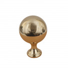 Boule de rampe d’escalier BOWL, Laiton poli D85mm