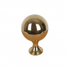 Boule de rampe d’escalier BOWL, Laiton poli D85mm