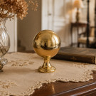 Boule de rampe d’escalier BOWL, Laiton poli D85mm
