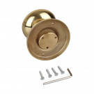 Pommeau de porte d’entrée REIMS, laiton poli | Classic chic
