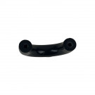 Bouton de meuble LOOPING,  nylon noir entraxe 32 mm| Contemporain