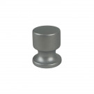 Bouton de meuble POLLEN, nylon chrome mat 22x26 mm | Contemporain