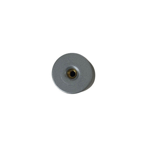 Bouton de meuble POLLEN, nylon chrome mat 22x26 mm | Contemporain