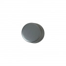 Bouton de meuble POLLEN, nylon chrome mat 22x26 mm | Contemporain