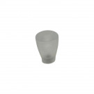 Bouton de meuble TIRETTE, nylon transparent Ø18 mm | Contemporain