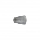 Bouton de meuble TIRETTE, nylon transparent Ø18 mm | Contemporain