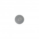 Bouton de meuble TIRETTE, nylon transparent Ø18 mm | Contemporain