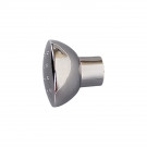 Bouton de meuble ARROSOIR, Zamak nickel chrome | Vintage rétro