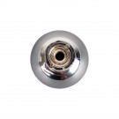 Bouton de meuble ARROSOIR, Zamak nickel chrome | Vintage rétro