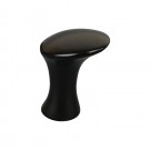 Bouton de meuble TABOURET, Laiton noir mat | Contemporain
