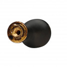 Bouton de meuble TABOURET, Laiton noir mat | Contemporain