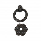 Bouton de meuble ANNEAU, Fer noir | Rustique