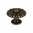 Bouton de meuble LIBERTY, Zamak fer patiné, ø30mm | Contemporain