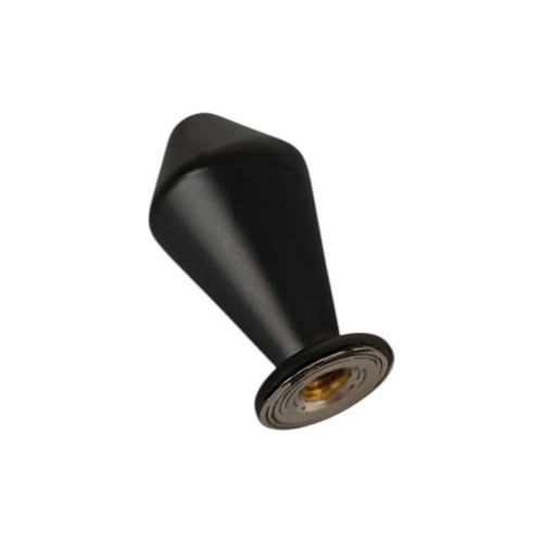 Bouton de meuble CONIQUE, Laiton noir mat | Contemporain